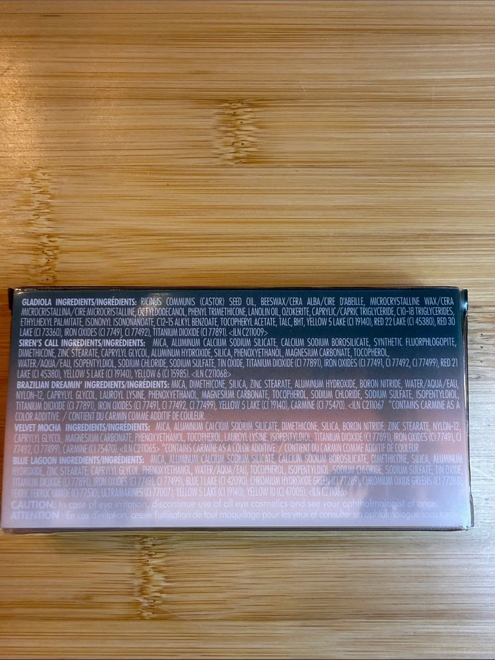 NEW Stila Color Cocktail Travel Cheek Lip Eye Palette Tequila Sunrise NIB